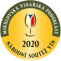 Národní soutěž vín Mikulovská podoblast 2020 Zlatá